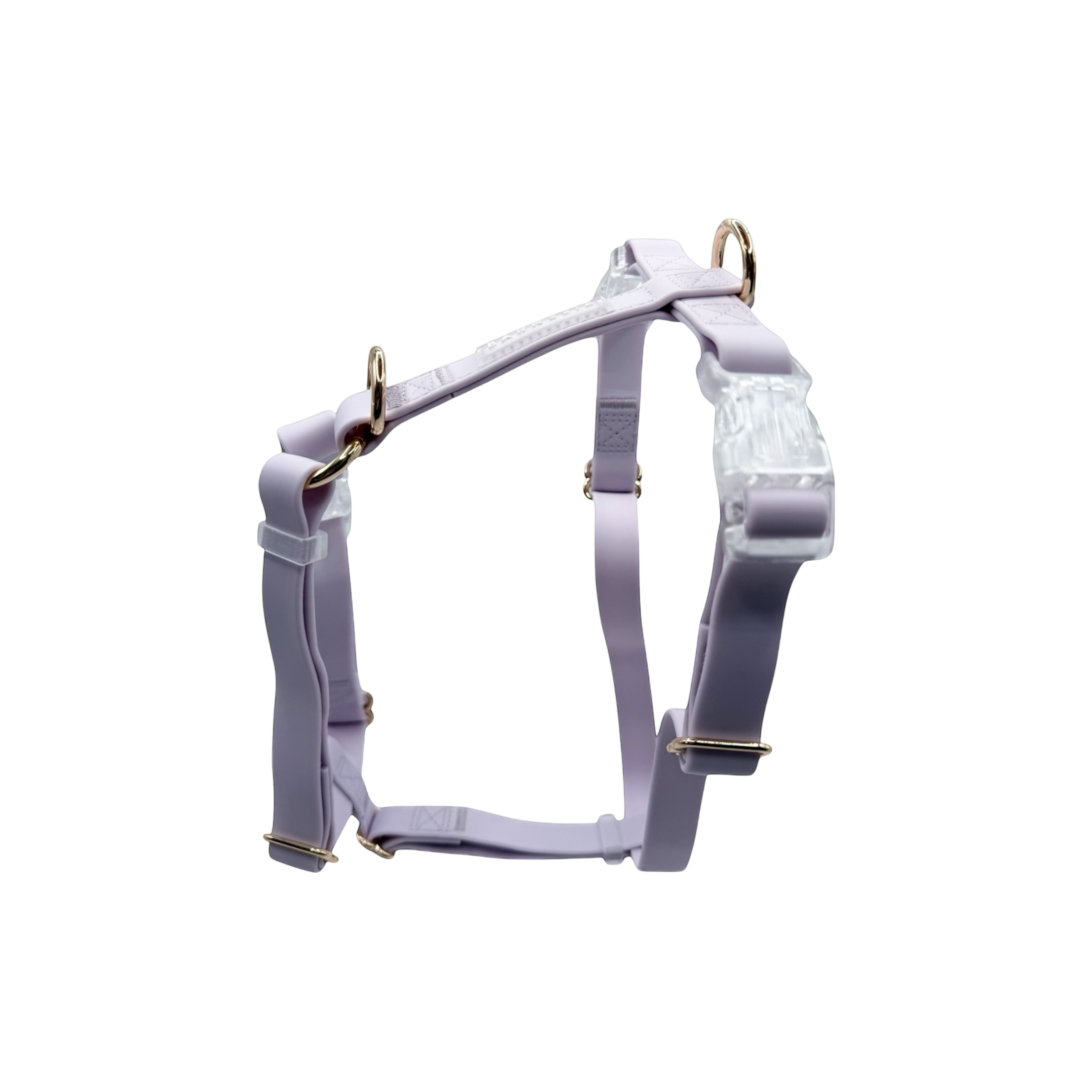 Soft Lilac Waterproof Vegan No-Pull Dog Harness