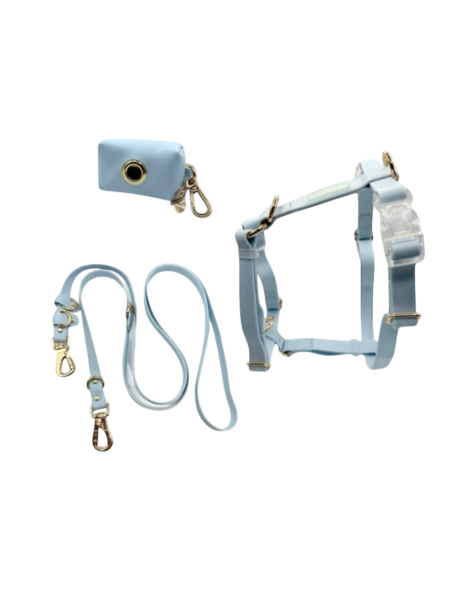 Skyline Blue Vegan Waterproof Harness Bundle